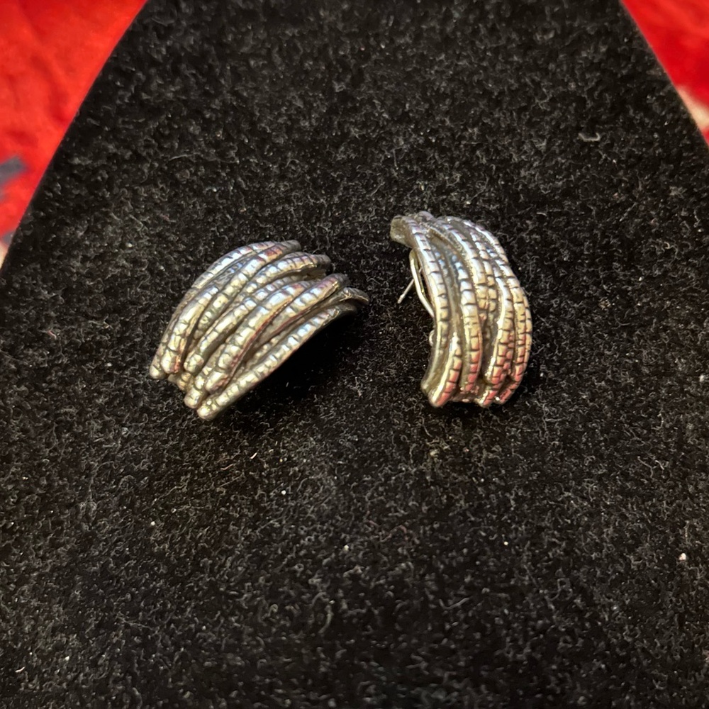 Sterling silver earrings